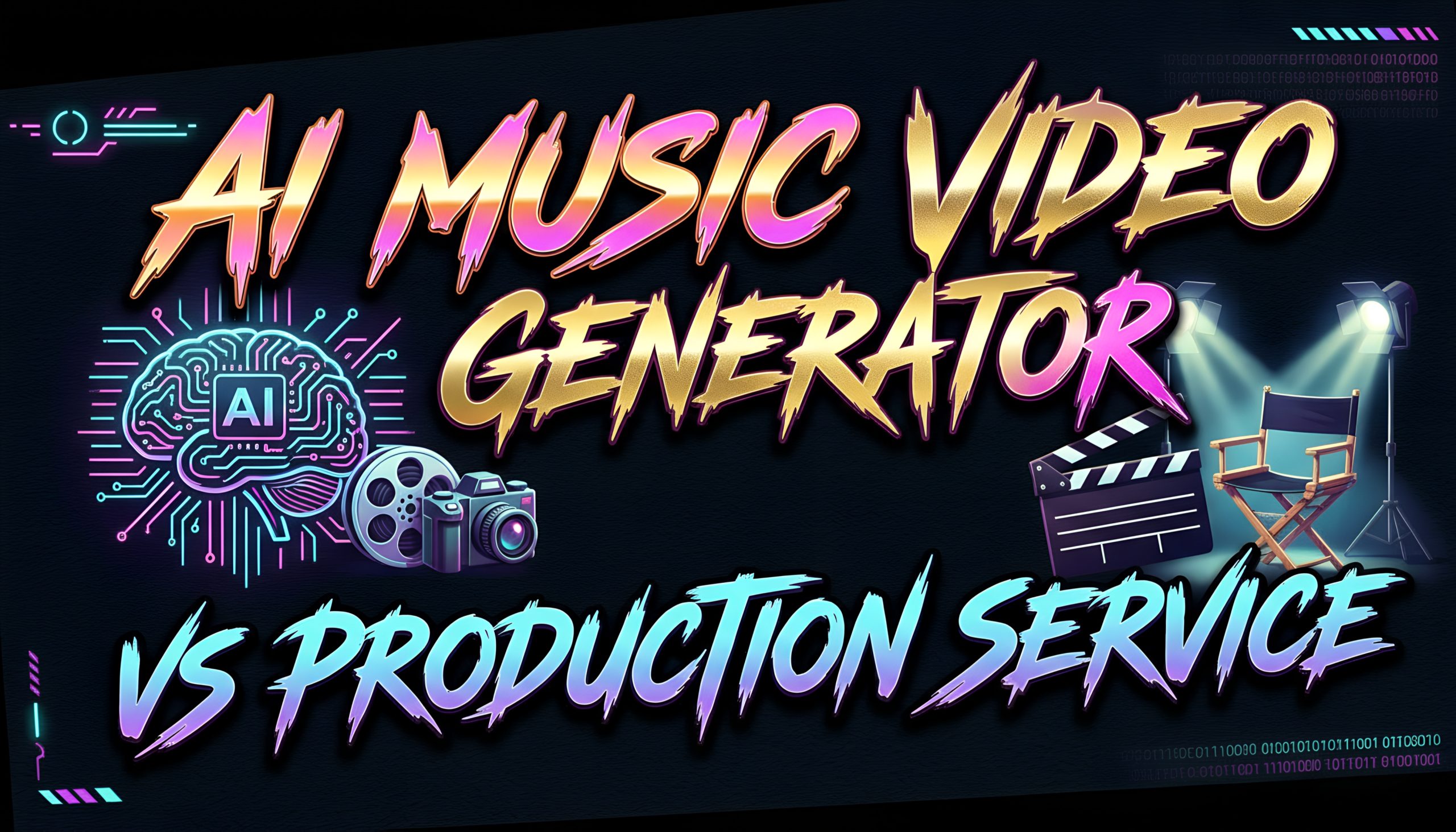 AI Music Video Generator vs Production Service